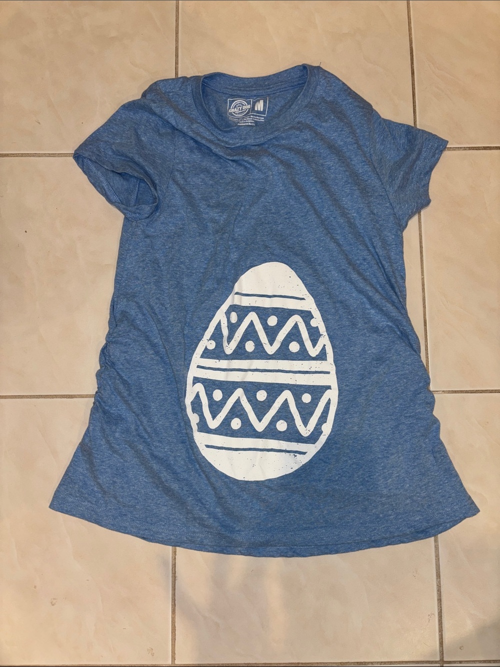 Maternity Easter egg shirt